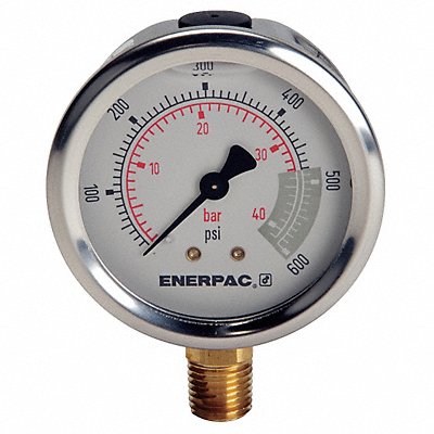 K4564 Pressure Gauge 0 to 600 psi 2 1/2 Dial