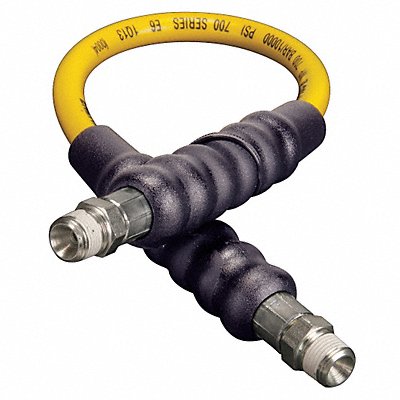 Hydraulic Hose Assembly 1/4 ID x 2 ft.