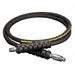 Hydraulic Hose Assembly 1/4 ID x 6 ft.