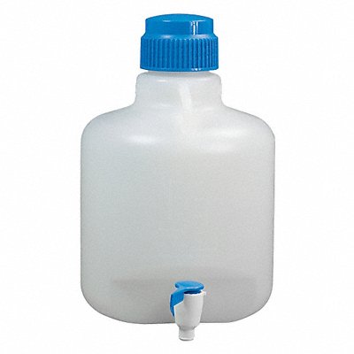 Carboy 10 L 387 mm H White