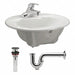 Zurn Lav Sink Oval 20inx12-1/4inx6-5/8in