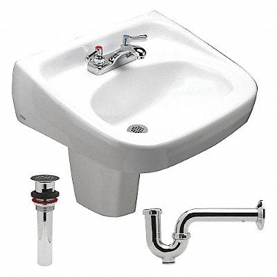 Sink DShape 16-1/2inx10-1/4inx6-3/8in