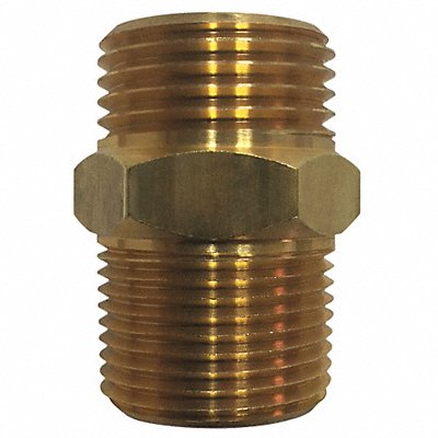 Hose to Pipe Adapter Brass 3/4 x 3/4 