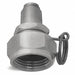 Nozzle and Hose Adapter SS 3/4 x 3/8 