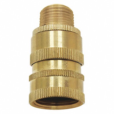 Hose Adapter Brass 3/4 x 1/2 