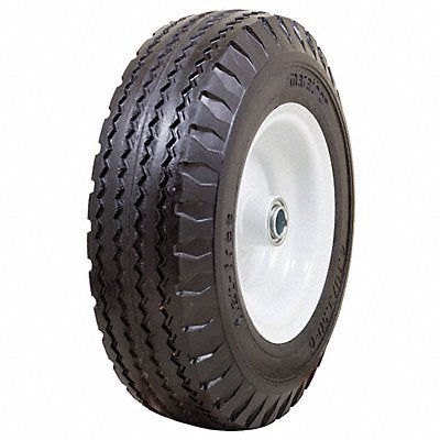 Flat-Free PUR Foam Wheel 12-13/32 