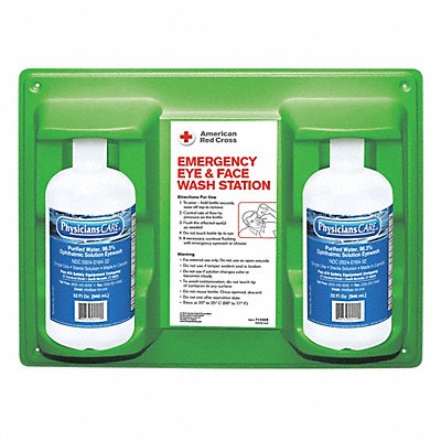 Eye Wash Station 2-32 oz Bottles