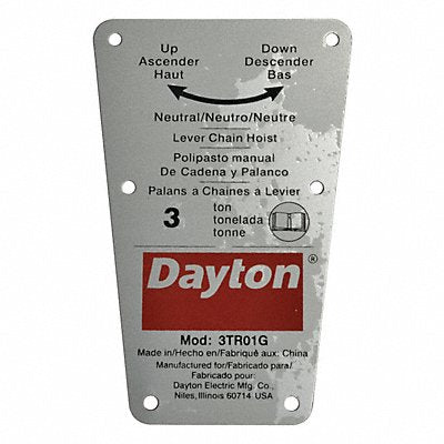 Capacity Label