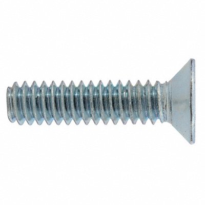 Flat Head Bolt 1/4 - 20 x 1 In PK4