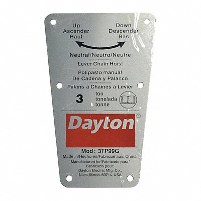 Capacity Label