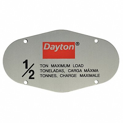Capacity Label