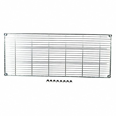 Shelving Light Zinc 24x60