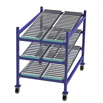 Gravity Flow Rack 60inx54inx36in 12ga