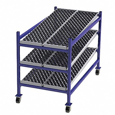 Gravity Flow Rack 72inx54inx36in 12ga