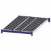 Gravity Flow Shelf 72inx2 5/8inx48in Blu