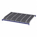 Gravity Flow Shelf 72inx2 5/8inx96in Blu