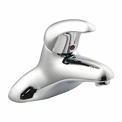 Low Arc Chrome Moen M-Dura Brass 1.2gpm