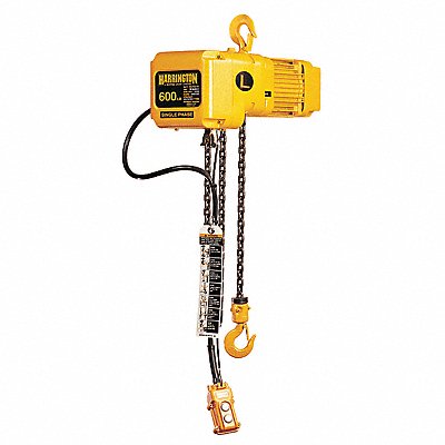 Electric Chain Hoist 600 lb 115V