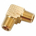 90 Extruded Elbow Brass 1/4 in MNPT