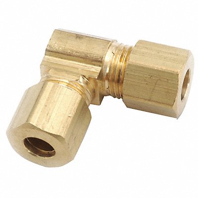 Elbow 90 Low Lead Brass Comp 1/4In