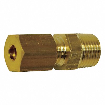 Adptr Brass CompxBSPT 8mmx1/4In PK10