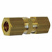 Equal Straight Union Brass Comp 8mm PK10