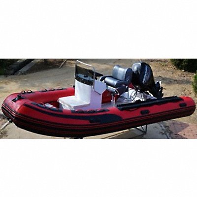 Rescue Boat 186in. L X 86in. W Red/White