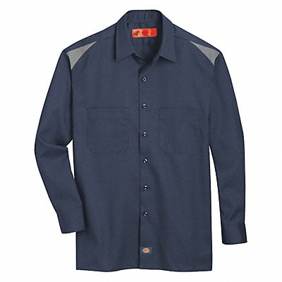 Long Slve Shirt Dark Navy Smoke 2XL Tall