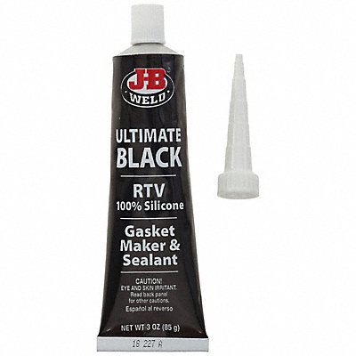 Adhesive Sealant 3 oz Tube Black