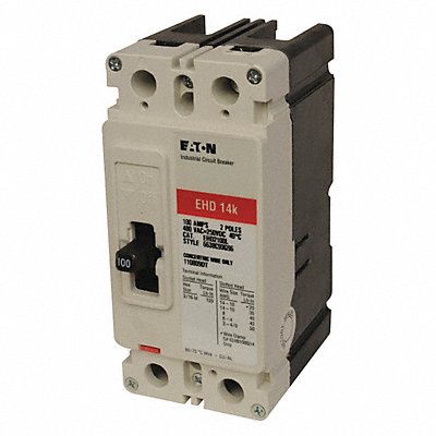 Circuit Breaker 35A 2P 480VAC EHD