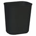 F9111 Wastebasket Rectangular 3-1/2 gal Black