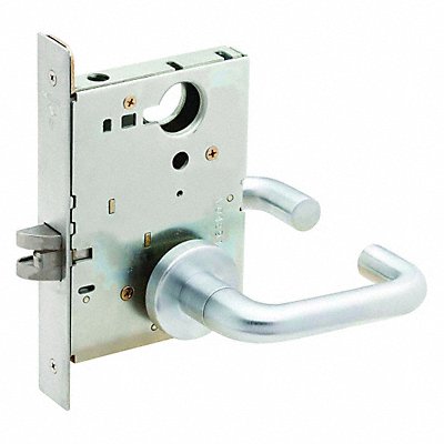 Passage Latch 03A Trim Satin Chrome