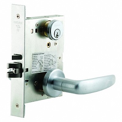 Entry Lock 07A Trim Satin Chrome C123