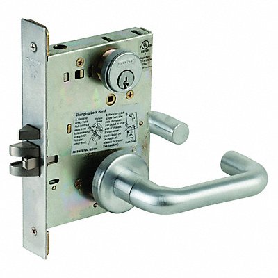 Entry Lock 03A Trim Satin Chrome C123