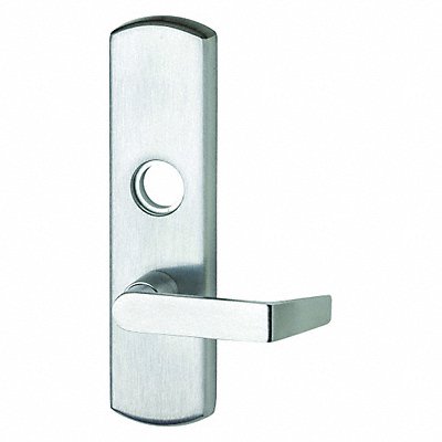 Night Latch Lever Rhodes Satin Chrome