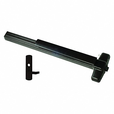 Mortise Dark Bronze 36 in Door W