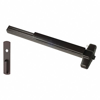 Mortise Dark Bronze 36 in Door W