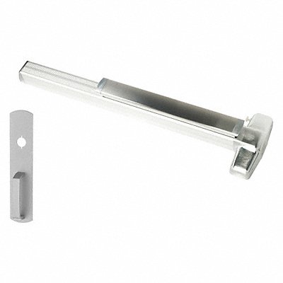 Mortise Satin Aluminum 36 in Door W