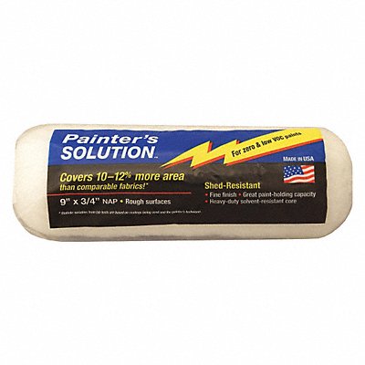 Paint Roller Cover 9 L 3/4 Nap Woven