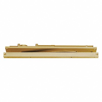 Concealed Door Closer Left-Handed Brass