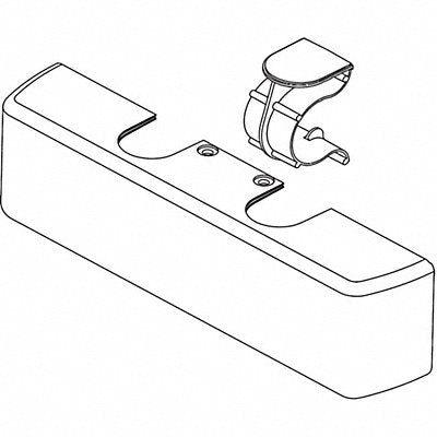 Standard Cover Slvr 12-1/4 in L