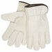 H4823 Leather Gloves Cream S PR