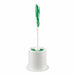 Toilet Brush w/Caddy 14 L Green/White