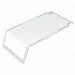 Bin Lid Clear Polystyrene 10 1/2 in