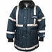 Reflective Coat Insulated Navy S