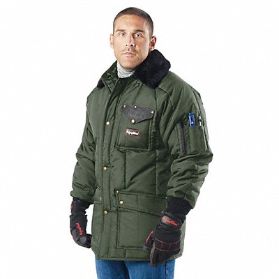 H4968 Jacket Insulated Mens Sage M