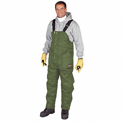 H4969 Bib Overalls Sage Size 54x34-1/2 In.