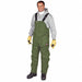 H4969 Bib Overalls Sage Size 34x32 In.