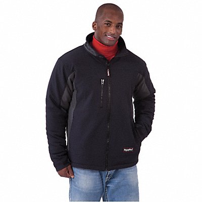 H4970 Jacket Insulated Mens Blk/Gray 5XL