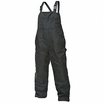 H4959 Bib Overalls Black Size 34x32 in